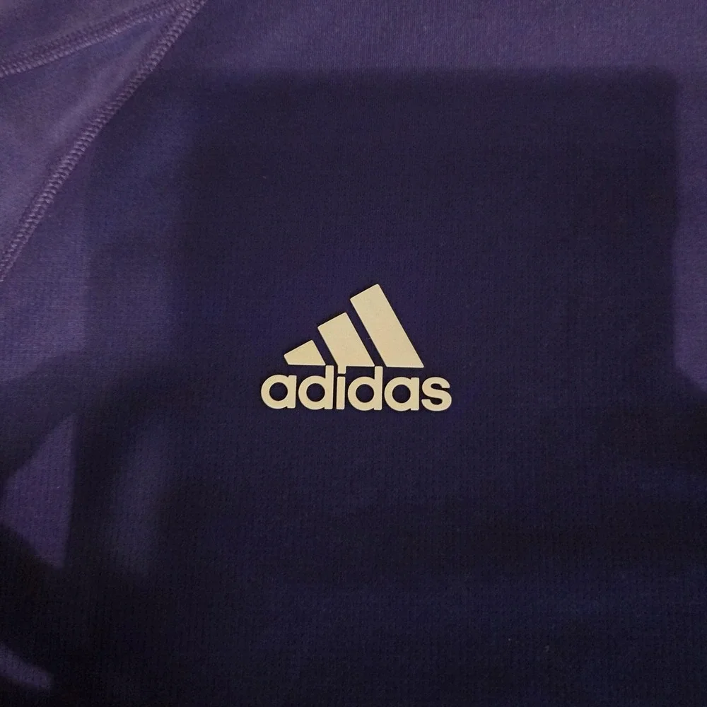 Northwestern State Demons Shirt Mens 2XL Purple NCAA Football Adidas‎ Climachill